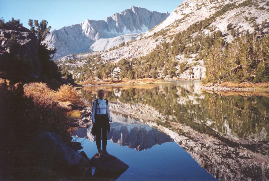 picture of Marieke and the high Sierras
